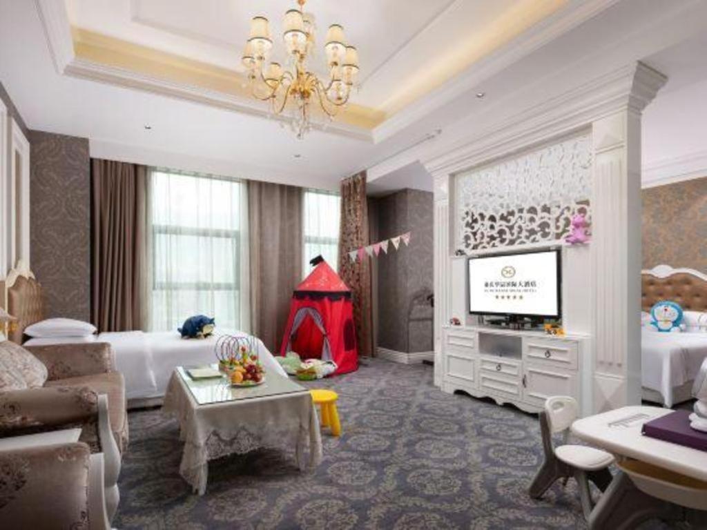 Chongqing Huachen International Hotel Exterior foto